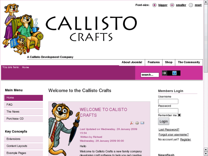 www.callistocrafts.com