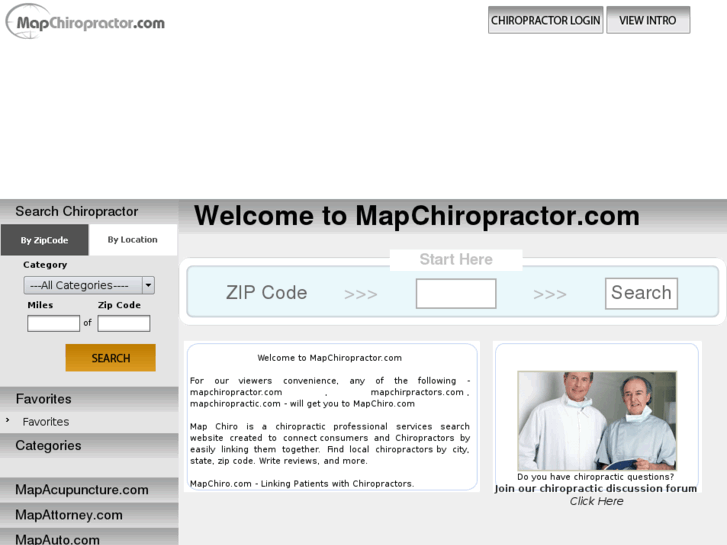 www.chiropracticmap.com