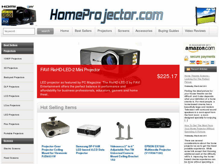 www.homeprojector.com