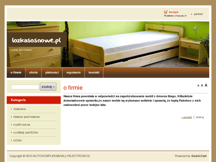 www.lozkasosnowe.pl