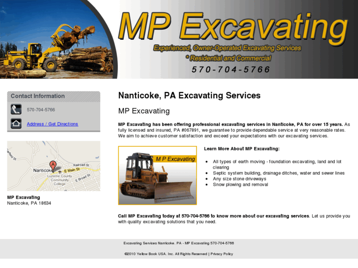 www.mpexcavating.com