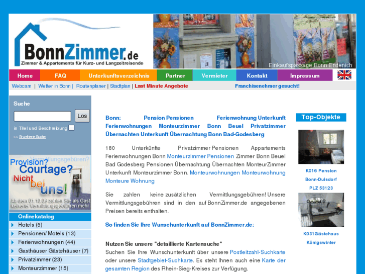 www.bonnzimmer.de