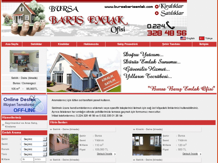 www.bursabarisemlak.com