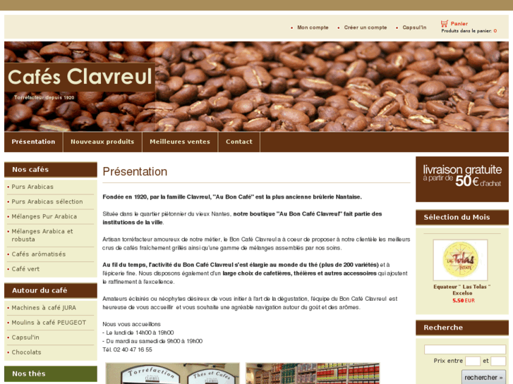 www.cafeclavreul.com