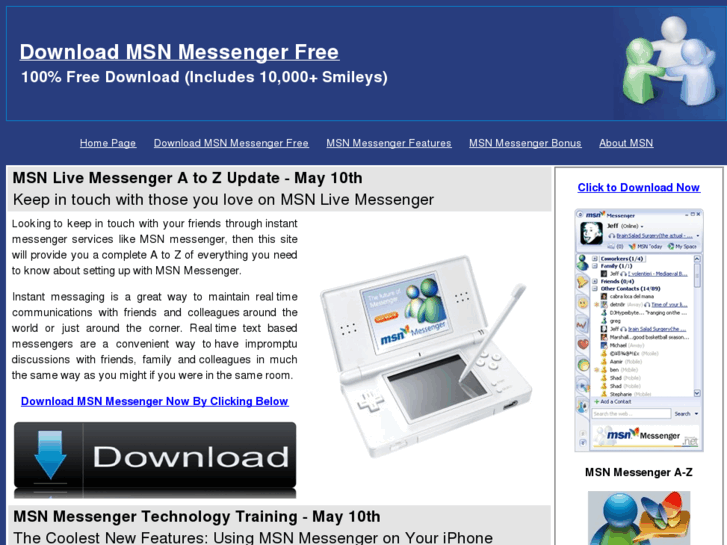 www.easy-download-msn-messenger.com