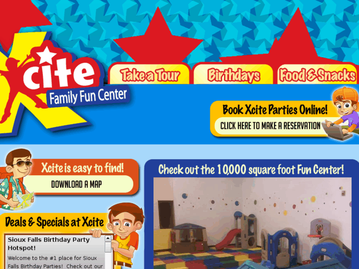 www.excitefamilyfuncenters.com