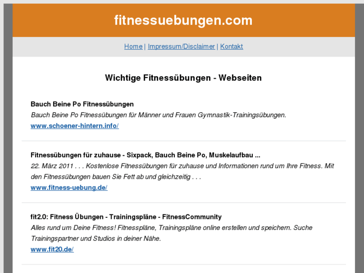 www.fitnessuebungen.com