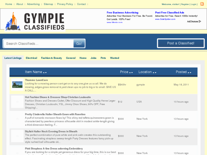 www.gympieclassifieds.com