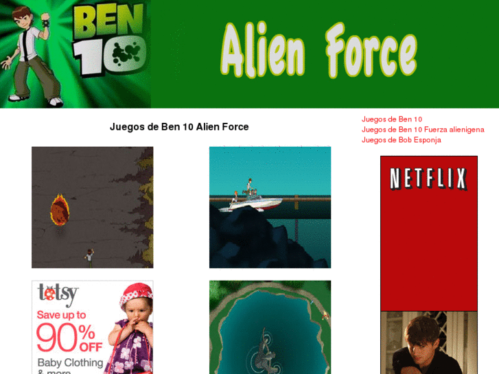 www.juegosdeben10alienforce.net