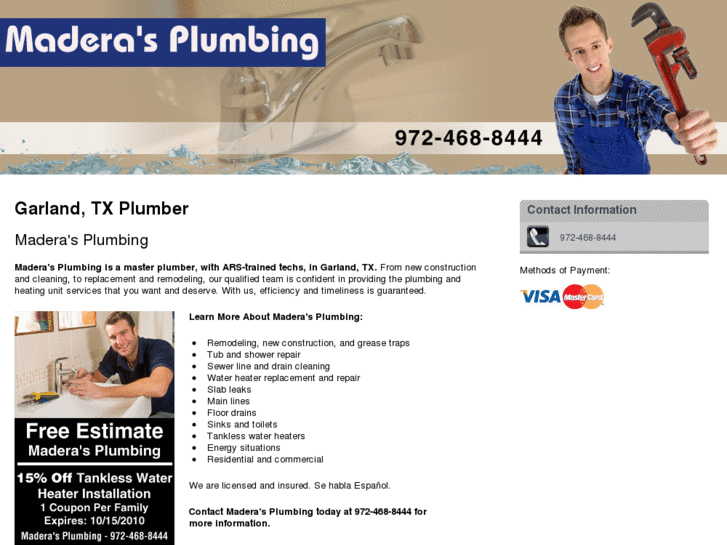 www.maderasplumbing.net