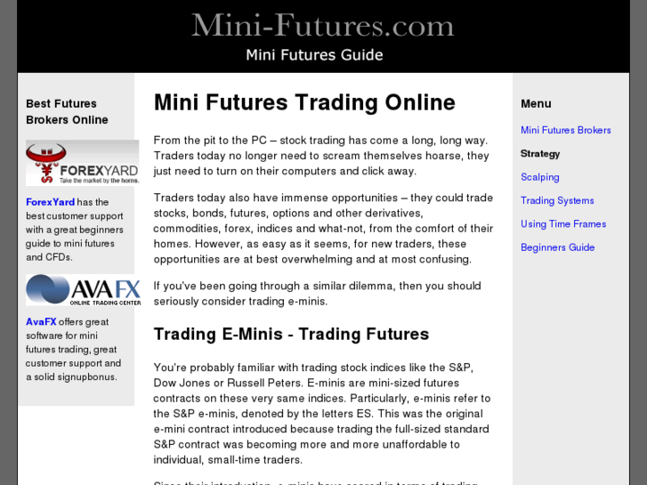 www.mini-futures.com