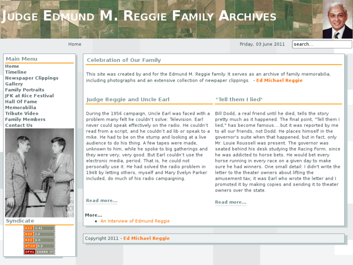www.reggiefamilyarchives.com