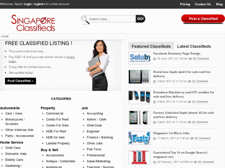 www.singaporeclassifieds.org