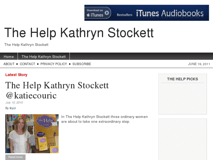 www.thehelpkathrynstockett.com