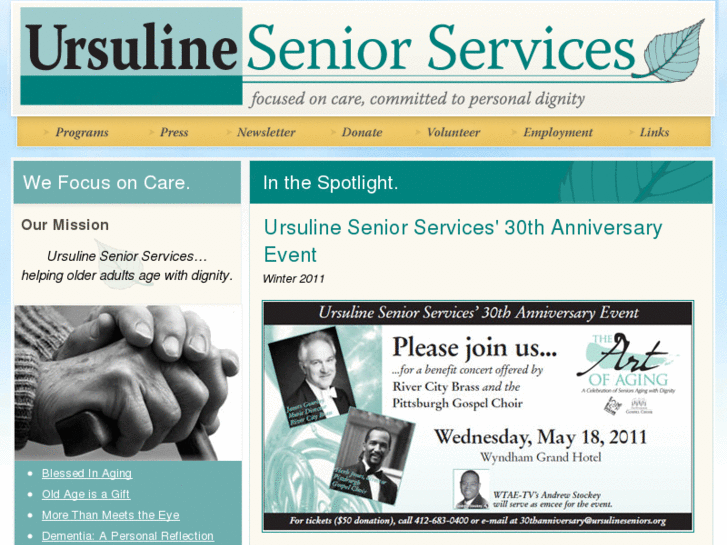 www.ursulineseniorservices.com