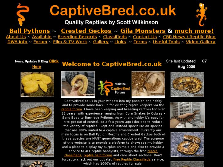 www.captivebred.co.uk