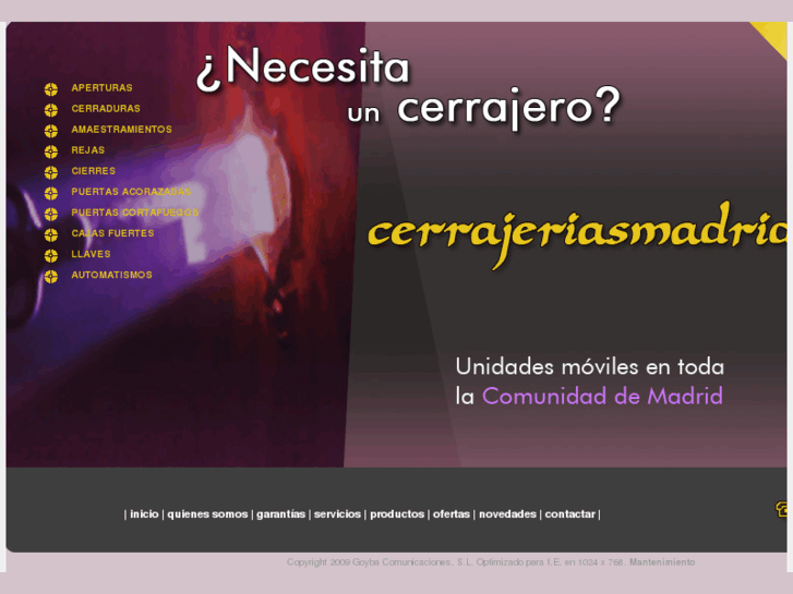 www.cerrajeriasmadrid.com