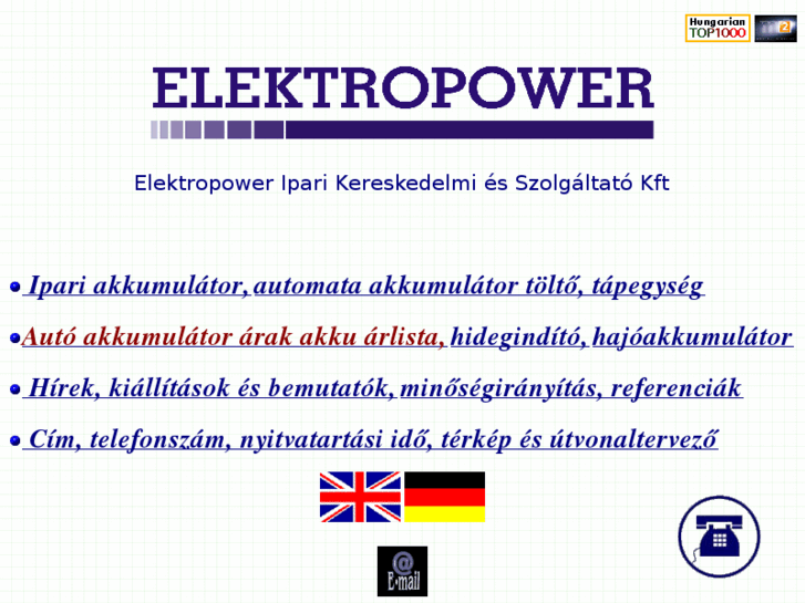 www.elektropower.hu