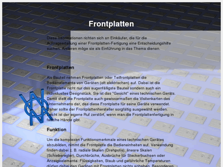 www.frontplatten-hersteller.de