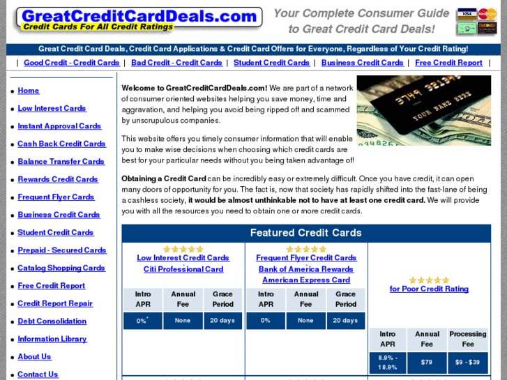 www.greatcreditcarddeals.com