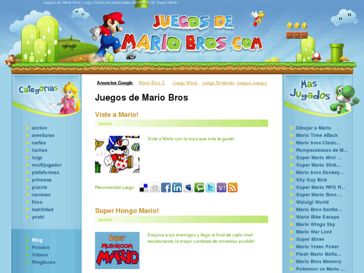 www.juegosdemariobros.com