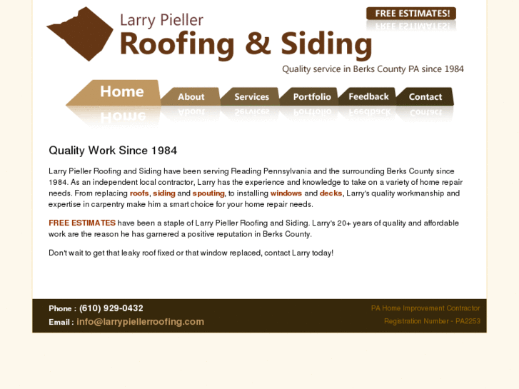 www.larrypiellerroofing.com