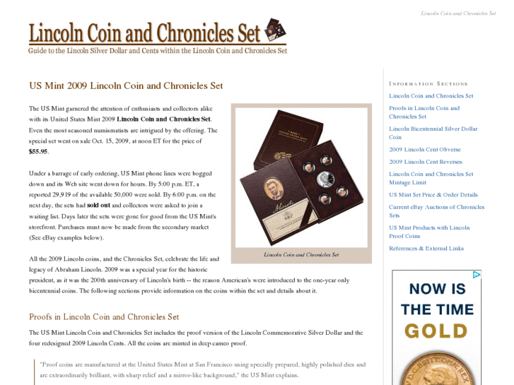 www.lincolncoinchroniclesset.com