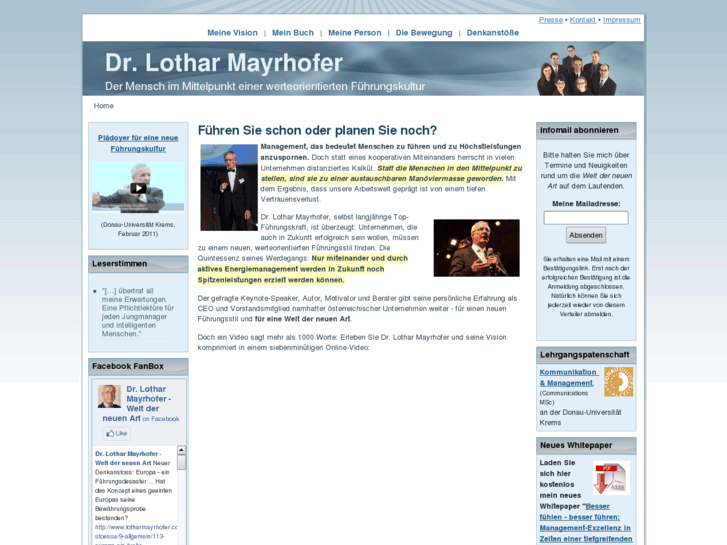 www.lotharmayrhofer.com