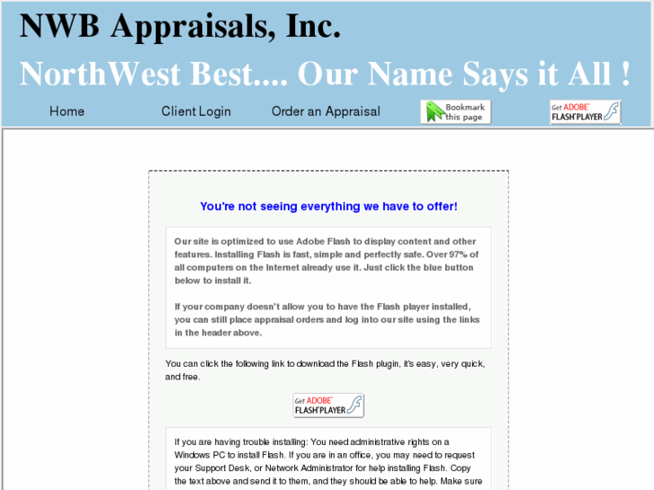 www.nwbappraisals.com