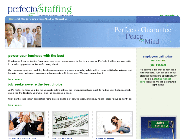 www.perfectostaffing.com