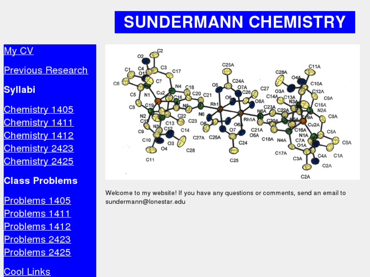 www.sundermannchemistry.com