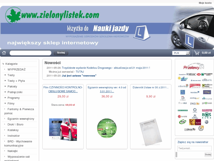 www.zielonylistek.com