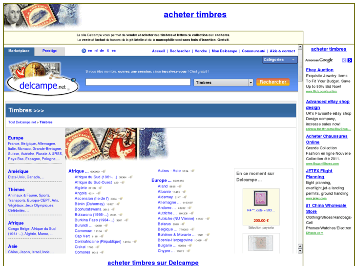 www.acheter-timbres.com