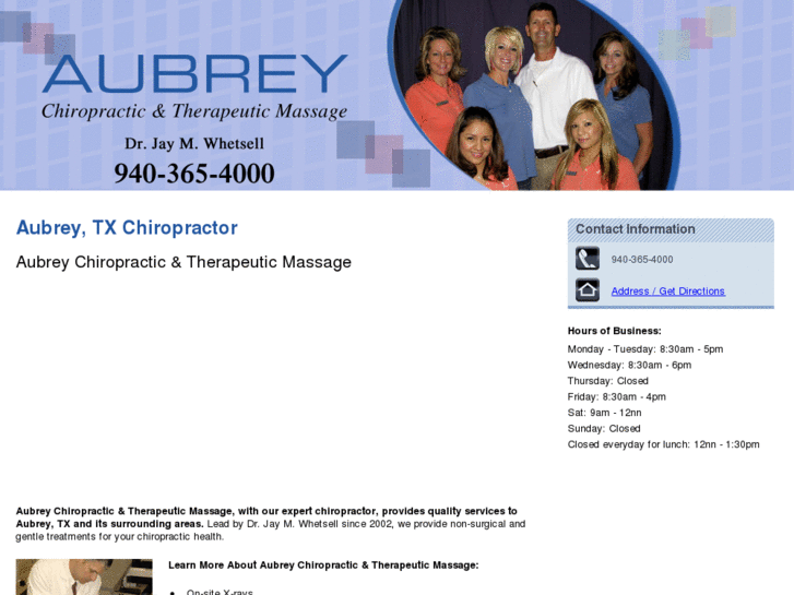 www.aubreychiropractic.com