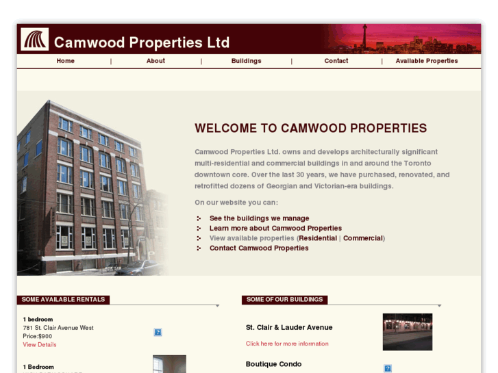 www.camwoodproperties.com