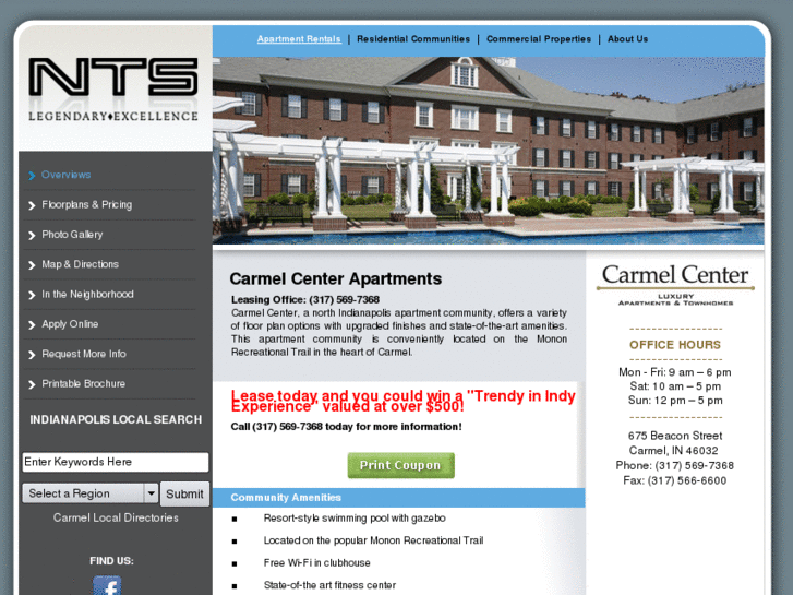 www.carmelcenterapts.com