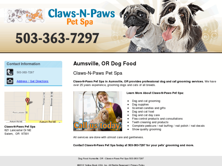 www.clawsnpawspetspa.com
