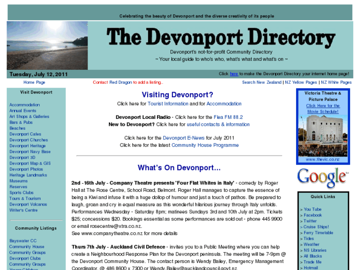 www.devonportdirectory.co.nz