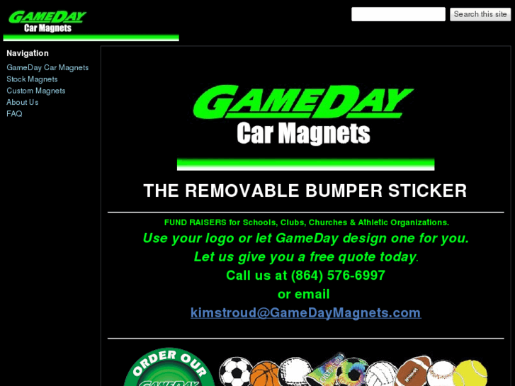 www.gamedaymagnets.com