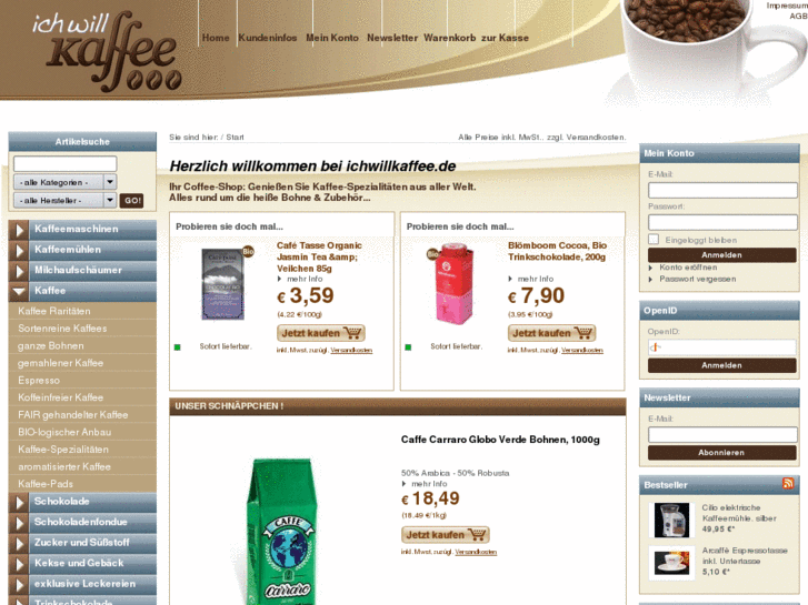 www.ichwillkaffee.biz