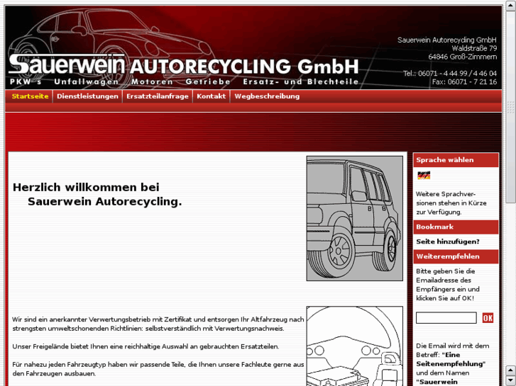 www.sauerwein-autorecycling.de