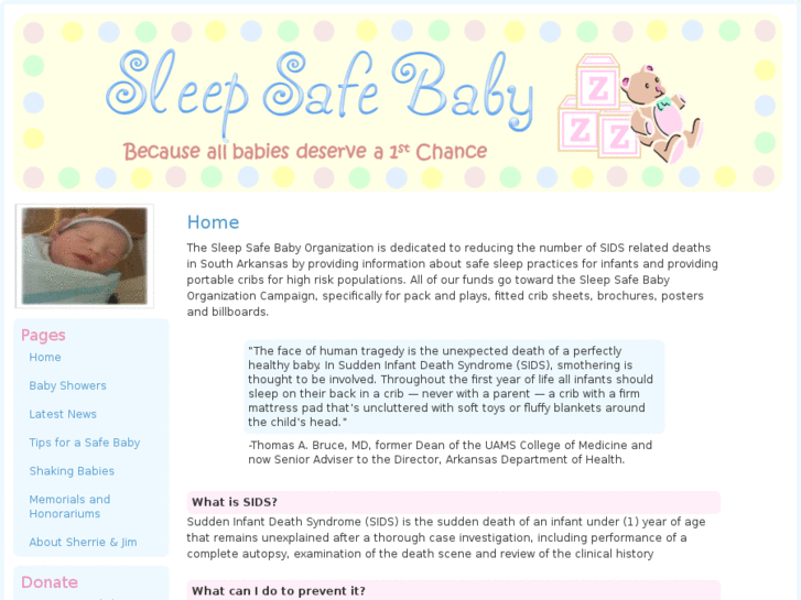 www.sleepsafebaby.org