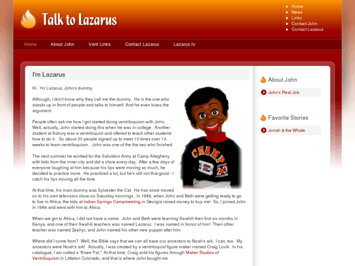 www.talktolazarus.com