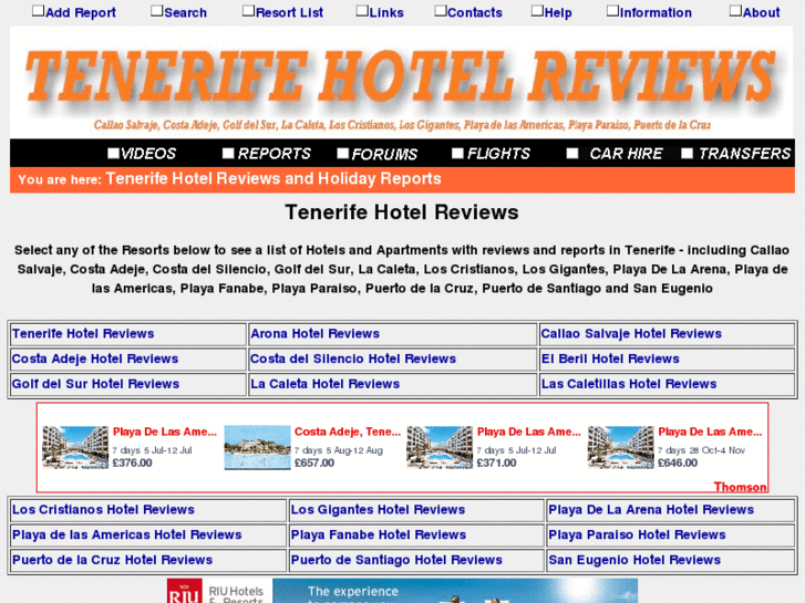 www.tenerifehotelreviews.com