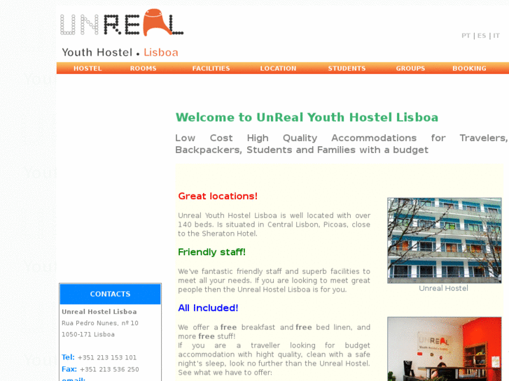 www.unrealhostel.com