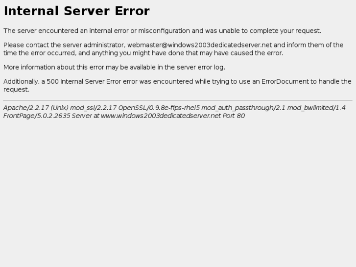 www.windows2003dedicatedserver.net