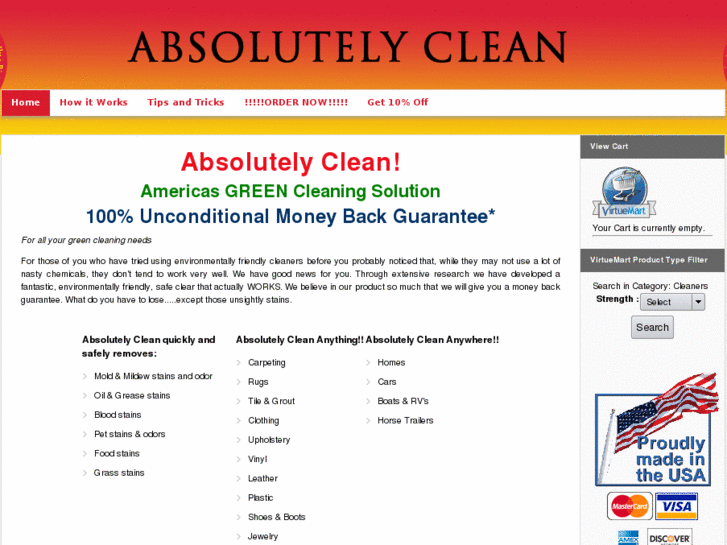 www.absolutelycleanstore.com