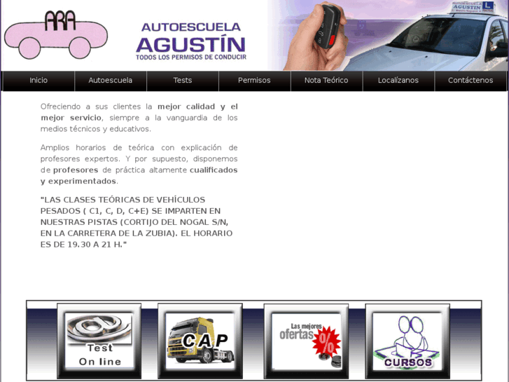 www.autoescuelaagustin.com