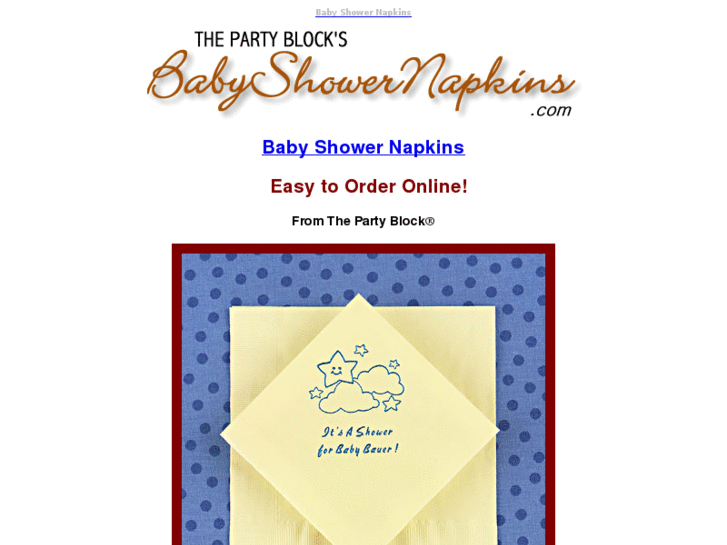 www.babyshowernapkins.com