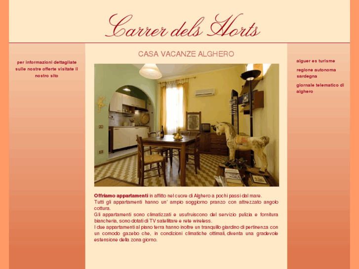 www.casavacanzealghero.com